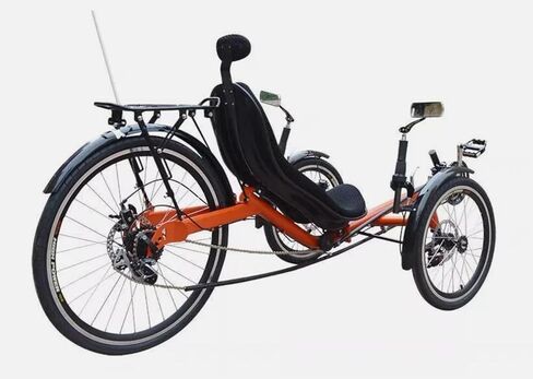 6 Speed Recumbent 3 Wheel Pedal Tricycle Bike Bicycle New in Saudi Arabia