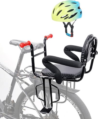 2025 مقعد دراجة للأطفال الأمامي ، مقعد دراجة للأطفال للدراجة البالغة ، مقعد دراجة محمولة ، خالية من الأدوات ، عريضة سريعة ، لمدة تتراوح بين 2 و 6 سنوات (ما يصل إلى 55 رطلاً) in Kuwait