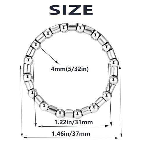 Bike Crank Bearings 5/32" x 16 Balls,for Bicycle Crank Bottom Bracket Headset, Compatible with Mountain Road BMX Cruiser Kids Bike Repair 4 Pcs in Kuwait
