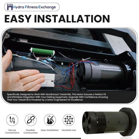 Icon DC Drive Motor 116ZY3-1 L-355197 أو l-405559 365901 أو 405596 يعمل مع جهاز المشي in Kuwait