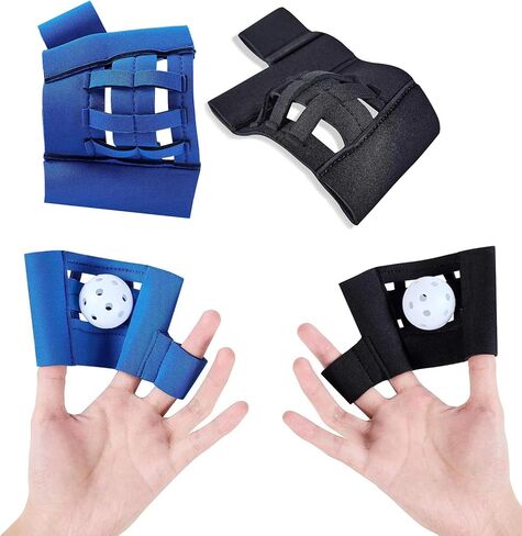 NUEAYMS Mini Glove Training Baseball Softball Glove Two Finger Glove Catcher Golf-Sized Practice Glove Lightweight Mini Baseball Training Glove Designed to Catch Golf Sized Practice Aids in Saudi Arabia