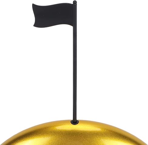 Golf Automatic Putting Cup Alloy Indoor Outdoor Training Aid Auto Returning Failure Balls Precision Putter Exerciser for Golfers Gold Zinc Alloy 23.3cm 866g in Saudi Arabia
