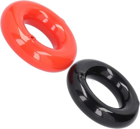 Weightening Ring, Rubber Coating, Flexible, Strength Increase, Training Accessory, Black Red, with Applicable for Training in Saudi Arabia