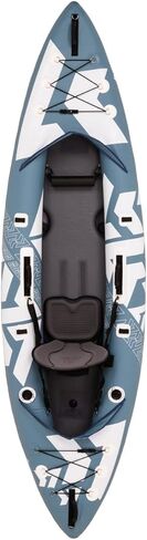 Kokopelli Platte Inflatable Kayak – Lightweight Packable Touring Kayak with Drop-Stitch Floor, Adjustable Seat, Paddle, Pump & Carry Bag in Saudi Arabia
