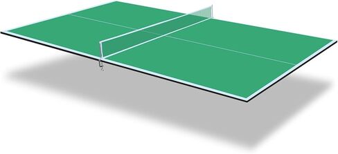 Ping Pong Table Top for Billiard Table, 7FT/8FT/8.5FT/9FT Foldable Table Tennis Table Topper for Pool Table, Indoor Outdoor Table Tennis Conversion Top w/Net & Premium Foam Padding (Green, 8.5x4.7 FT) in Saudi Arabia