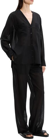Theory Womens Os Nc Pkt Shirt in Saudi Arabia