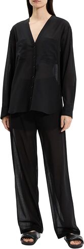 Theory Womens Os Nc Pkt Shirt in Saudi Arabia