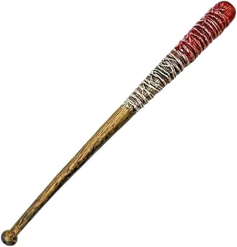 Boolavard Realistic Blood-Infused Baseball Bat with Scary Halloween Design - Durable Plastic & Foam, Perfect for Horror Parties in Saudi Arabia