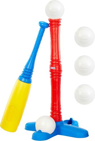 Little Tikes T-Ball Set, Red, 5 Balls, for Toddlers Ages 18+ Months – Amazon Exclusive in Saudi Arabia