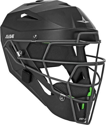 All-Star MVP-PRO LT Baseball Catcher Helmet, SEI Certified to The NOCSAE Standard in Saudi Arabia