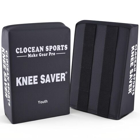 Soft Cushioned Catcher Knee Support, Multi Sided Design Catcher Knee Pads, Baseball Softball Catcher Sitting Pad Behind the Knee, Catcher's Gear Knee Wedge to Relieve Stress for Youth Kid in Saudi Arabia