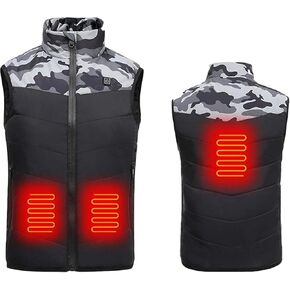 TZLGMDER Winter Kids USB Electric Heating Jacket Warm Clothing Hot Jacket Skiing Coat for Child USB Heating in Kuwait