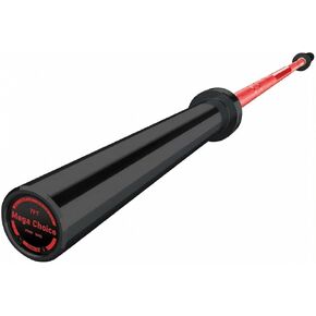 7FT أوليمبي الحديد. شريط وزن 45 رطل لضغط مقاعد البدلاء. سعة عالية 1500 رطل. لمسة نهائية من الكروم الصلب. قبضة مخرشة لتدريب القوة. رفع الاثقال. الرفعة المميتة والقرفصاء in Kuwait