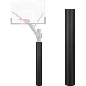 وسادة عمود كرة السلة JOMOQ مقاس 72 بوصة و60 بوصة 4.33 بوصة أشرطة معززة مقاومة للهب ومقاومة للماء بطانة عمود كرة السلة في الهواء الطلق، وصالات الألعاب الرياضية، والكراجات، ولف العمود لتغطية عمود الطابق السفلي in Kuwait