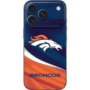غلاف هاتف Skinit متوافق مع iPhone 17 Pro Max - تصميم مرخص رسميًا من NFL Denver Broncos in Kuwait