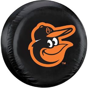 Baltimore Orioles MLB Spare Tire Cover (Standard) (Black) in Saudi Arabia