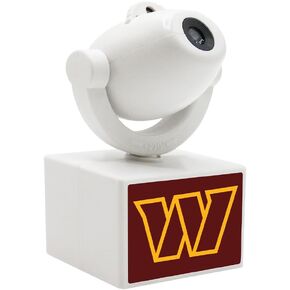 Sporticulture NFL American Football Washington Commanders - Adjustable Led Mini Spotlight Projector with 6 Team Logo Designs - Portable & Rechargeable Spotlight - Battery-Operated - 4.375" x 3.125" in Saudi Arabia