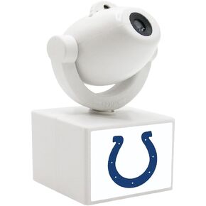 Sporticulture NFL American Football Indianapolis Colts - جهاز عرض صغير LED قابل للتعديل مع 6 تصميمات لشعار الفريق - مصباح كشاف محمول وقابل لإعادة الشحن - يعمل بالبطارية - 4.375 بوصة × 3.125 بوصة in Kuwait