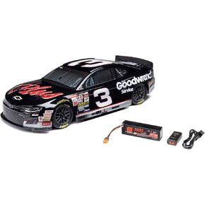 سيارة سباق Losi 1/12 NASCAR RC RCR رقم 3 GM Goodwrench شيفروليه ZL1 2S AWD RTR مصقولة على الطريق وبطارية وشاحن متضمنان باللون الأسود LOSF1122503 in Kuwait