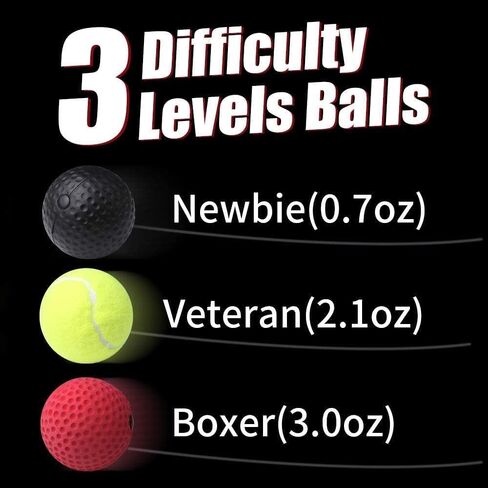 Kvittra Double End Punching Bag Boxing Striking for Training - Speed Ended Set Includes 3 Reflex Ball Headband and Pump- Portable MMA in Saudi Arabia