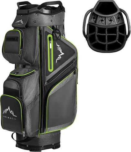 UNIHIMAL 15-Way Golf Cart Bag, Premium Anti-Shake Divider Top Golf Bag with Comfortable Handles, Magnetic Pocket and Rain Cover in Saudi Arabia