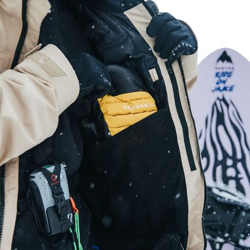 سترة Burton، Swash GORE-TEX - للرجال، Summit رمادي داكن، XL in Saudi Arabia