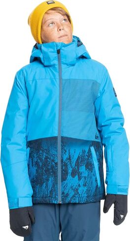 جاكيت Quiksilver Silvertip للأطفال أزرق بارافينوم Sz L (14) in Saudi Arabia