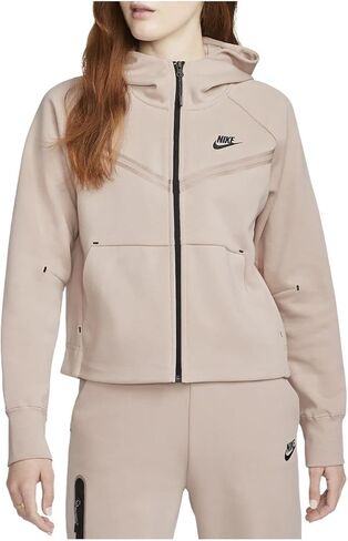 Nike Women's Tech Fleece Windrunner Full Zip Hoodie Size - XX-Large Pink Oxford in Saudi Arabia