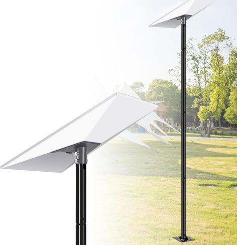 10ft Gen 3 Starlink Pole Mount ، Mount Starlink مع محول الأنابيب ، مجموعة تركيب Starlink الأرضية in Kuwait