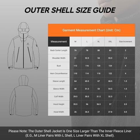 Digiduds 3-in-1 Unisex Heated Jacket with Detachable Sleeves, 5-Zone Heating, RECCO Technology in Saudi Arabia