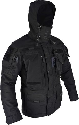 ZAPT Men’s Outdoor Tactical Jacket Detachable Hooded Coat Heavy Duty Molle Military Outerwear Shell With Cargo Pocket in Saudi Arabia
