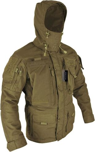 ZAPT Men’s Outdoor Tactical Jacket Detachable Hooded Coat Heavy Duty Molle Military Outerwear Shell With Cargo Pocket in Saudi Arabia