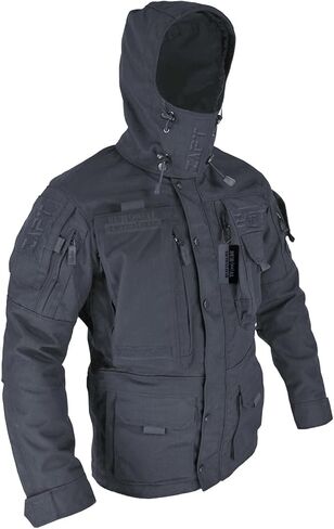 ZAPT Men’s Outdoor Tactical Jacket Detachable Hooded Coat Heavy Duty Molle Military Outerwear Shell With Cargo Pocket in Saudi Arabia