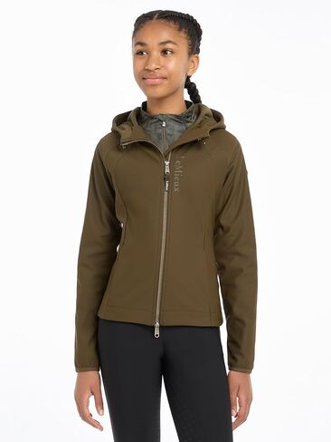 LeMieux Young Rider Lottie Soft Shell Jacket - Fleece Lining - Two-Way Zip in Saudi Arabia