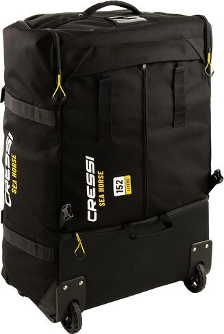 حقائب أمتعة بعجلات من كريسي سيهورس، أسود/أصفر in Kuwait