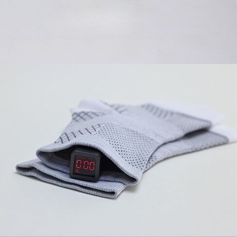 Sports Compression Socks (Pair) - Cube Pattern - Ankle Support for Running, Gym in Saudi Arabia