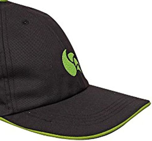 DSC Attitude Cricket Cap | Color: Black | Size: Free | Material: Cotton | for Men | Use for All Outdoor Sports Activities | Lightweight,Durable & Comfortable | Adjustable Velcro Strap | Sweat Wicking in Saudi Arabia