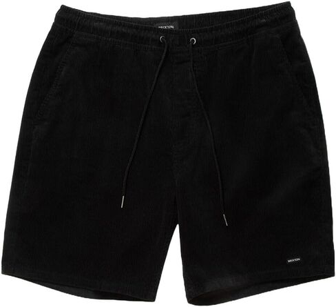 Brixton Leon Mens Elastic Waist Corduroy Shorts in Saudi Arabia