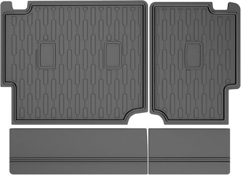TTX LIGHTING Bronco 4-Door Cargo Liner - Custom Fit Trunk Mats for Ford Bronco 2021-2025 4 Door Cargo Mat All Weather Cargo Tray Black in Saudi Arabia