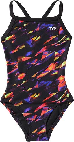 TYR Girls' Triadic Diamondfit Durafast Elite One Piece Swimsuit in Saudi Arabia