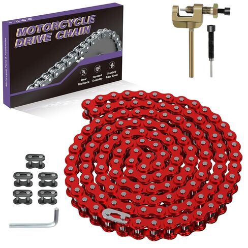 #35 Go Kart Roller Chain 3 أقدام مع استبدال Breaker السلسلة لـ GO CART MINI دراجة الدراجة الترابية الحفر الدراجة MotoCycles PowerSports Accessories 35 Chain Master Link (95 Links) in Saudi Arabia