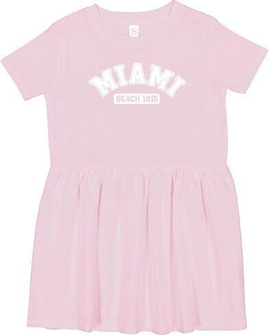 inktastic Miami Beach 1915 Toddler Dress in Kuwait