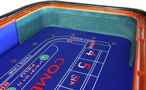 YuanDesign 12 Feet Craps Table Model 13829 Blue in Saudi Arabia