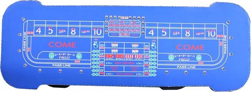 YuanDesign 12 Feet Craps Table Model 13829 Blue in Saudi Arabia