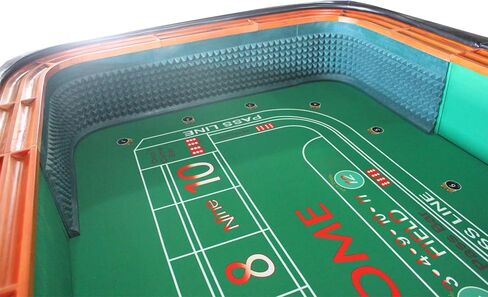 YuanDesign 12 Feet Craps Table Model 13829 Green in Saudi Arabia