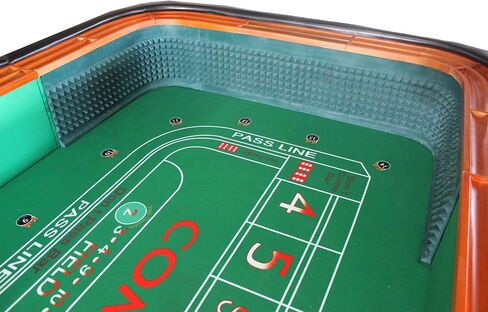 YuanDesign 12 Feet Craps Table Model 13829 Green in Saudi Arabia