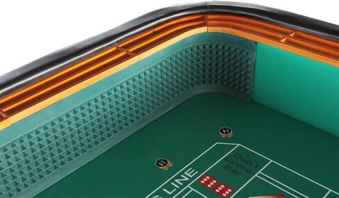 YuanDesign 12 Feet Craps Table Model 13829 Green in Saudi Arabia