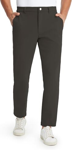 M MAELREG Golf Pants Men Fleece Lined 30"/32"/34" Heat-Tech Dress Pants for Men Water-Resistant Stretch Warm Winter Trousers in Kuwait