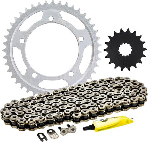 كومبو سلسلة ضرس محرك الأقراص المتخصصة لتصنيف Bonneville 865 T100 Front 18 الخلفية 43 الأسنان 525VM-X X-Ring 104 روابط in Saudi Arabia