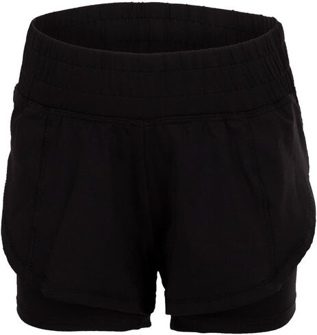 Girls' Black Sports Short by Lucky In Love Store in Saudi Arabia